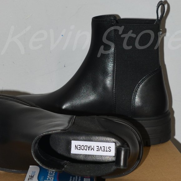 Ladies' Leather  Chelsea Boot Steve Madden - Picture 8 of 8